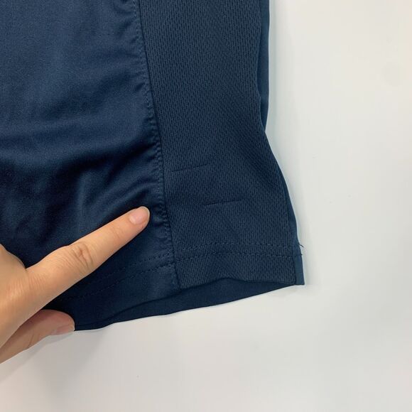 Striker Soccer Team USA T Shirt Mens M Medium Navy Blue V Neck Short Sleeve - Picture 3 of 13